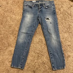 Low waisted gap jeans
